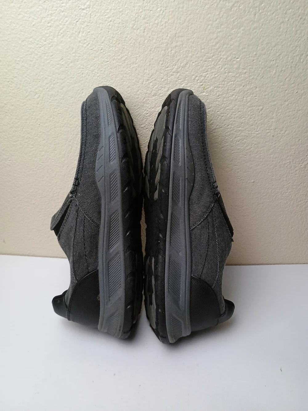 Skechers Cohagen - Vierra Men's 13 Black Slip-On Casual Loafers Relaxed Fit